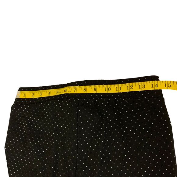 89th + Madison Black & White Polka Dots Pants Lounge Wear with Waist Drawstring - Picture 6 of 7